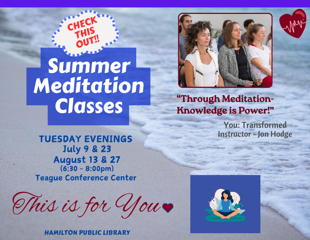 Summer Meditation Classes